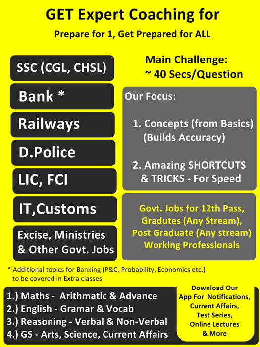 Top SSC Coaching institutes of Delhi